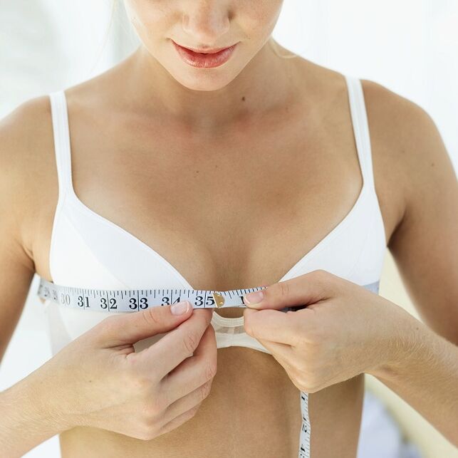 breast size measurement after augmentation