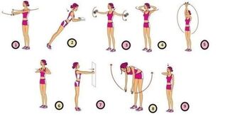 A set of sports exercises to help you enlarge your breasts
